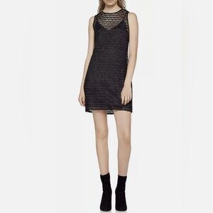 BCBG lace overlay dress